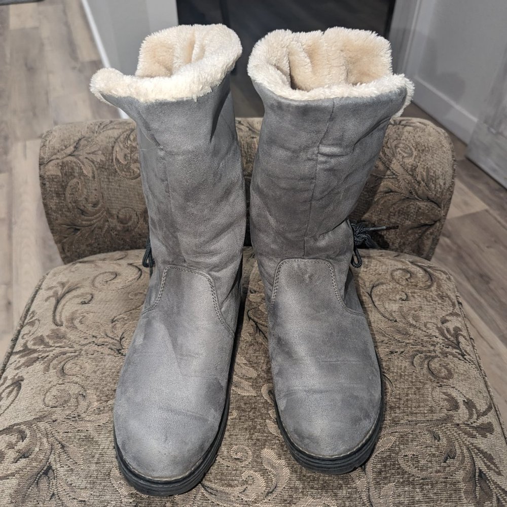 Olive Street Women'S Marissa Foldover Boots 8.5-9 - Picture 2 of 6